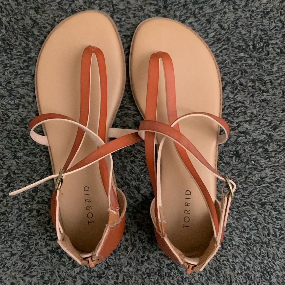 Torrid Size 9.5 Gladiator Sandals